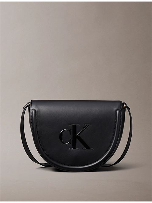 raised ck saddle crossbody CALVIN KLEIN | LV04F3221GUB1